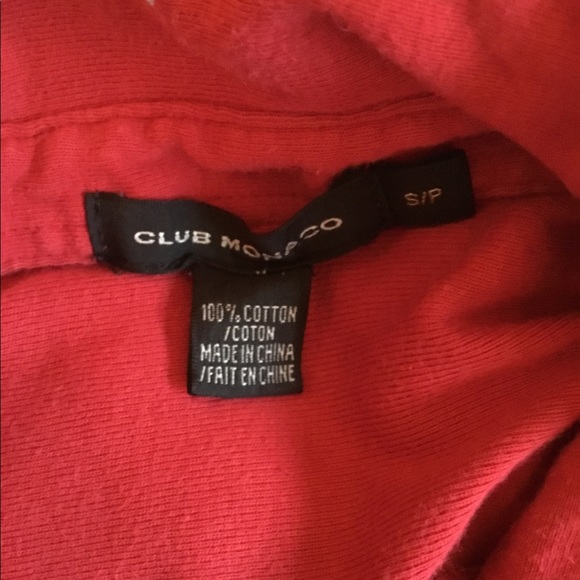 CLUB MONACO RED TOP - Picture 3 of 3